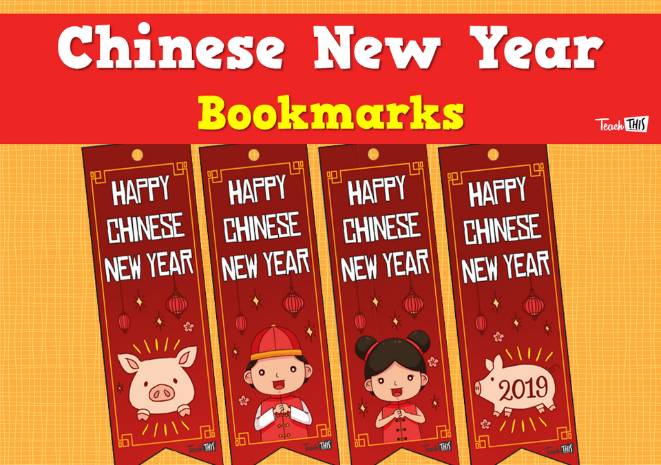 Chinese New Year - Bookmarks