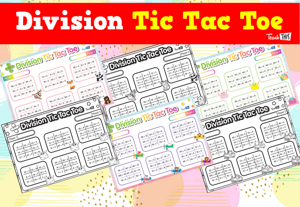 Division Tic Tac Toe