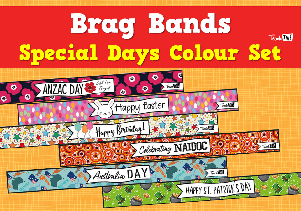 Brag Bands - Special Days Colour Set