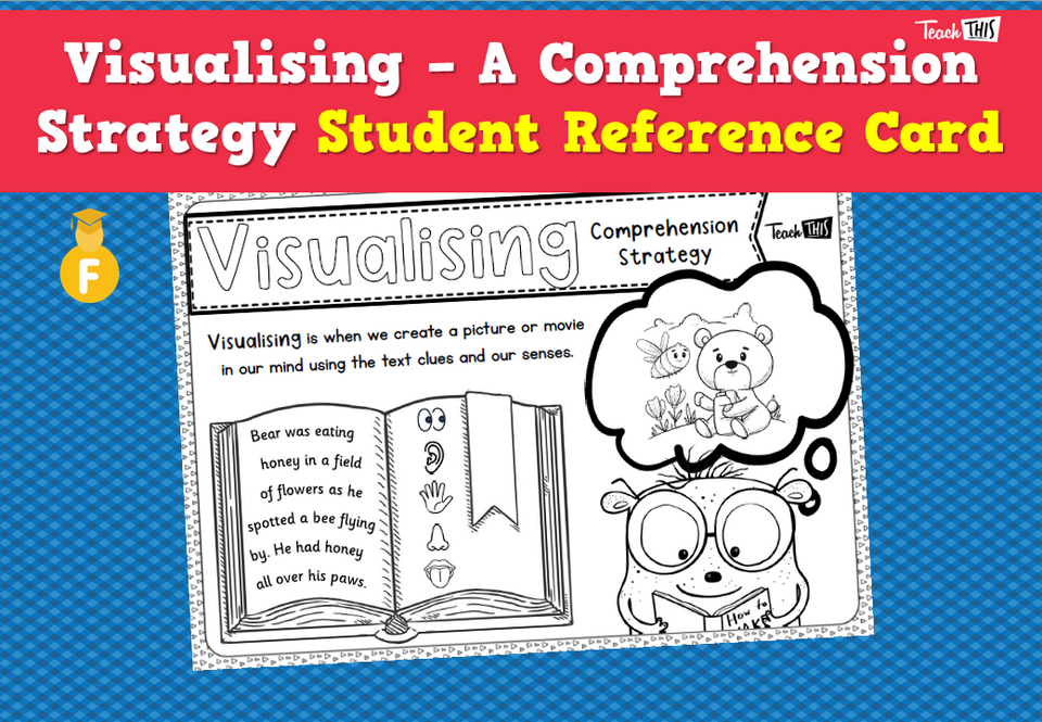 Visualising: Comprehension Strategy - Student Reference Card
