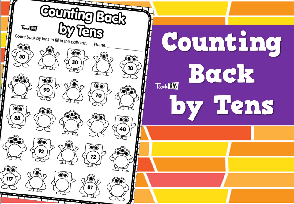 Counting Back by Tens