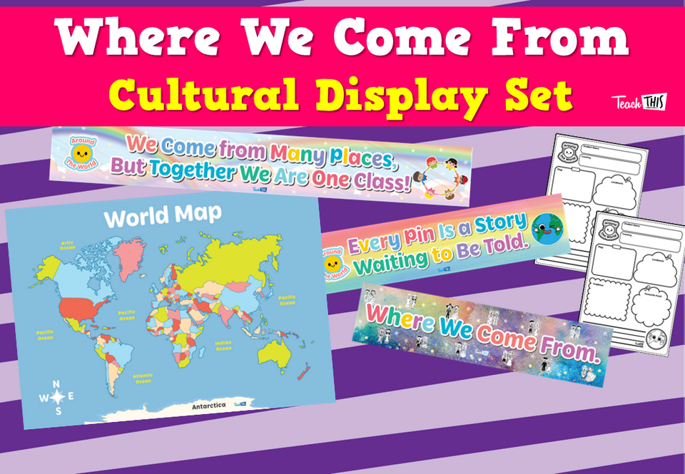 Where We Come From - Cultural Display Set
