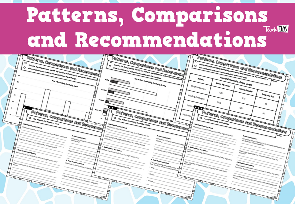 Patterns, Comparisons and Recommendations