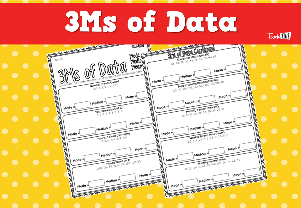 3Ms of Data