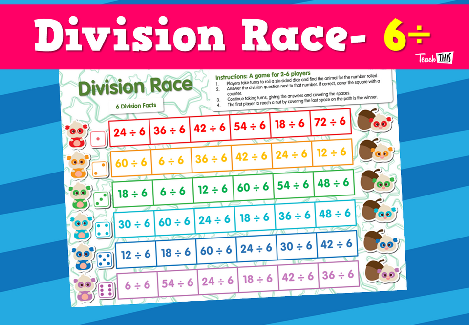 Division Race- 6÷