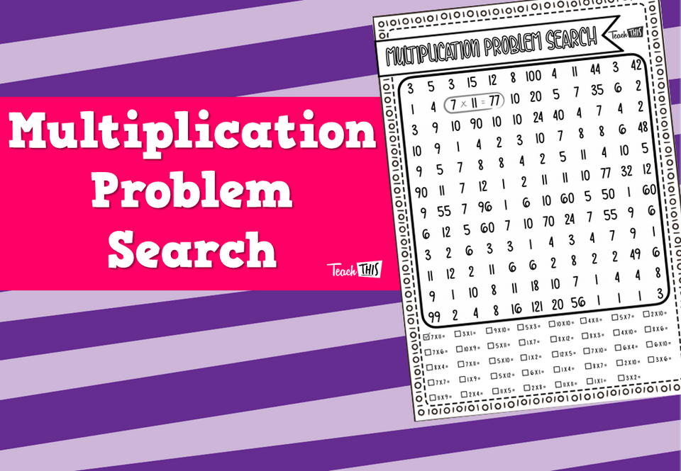 Multiplication Problem Search