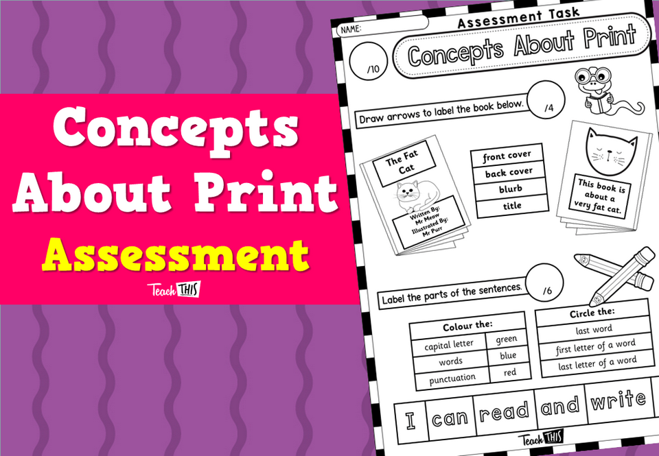 Concepts About Print Assessment