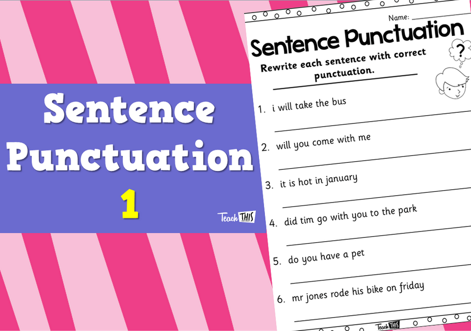 Sentence Punctuation 1