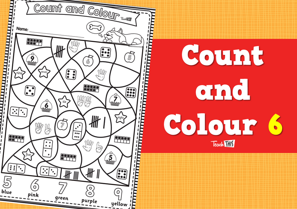 Count and Colour 6