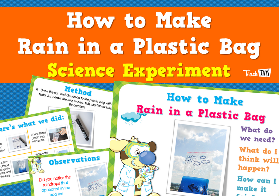 How to Make Rain in a Plastic Bag