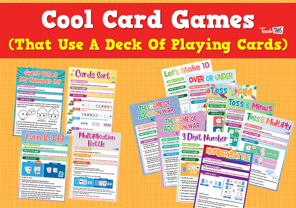 Cool Card Games (That Use A Deck Of Playing Cards)