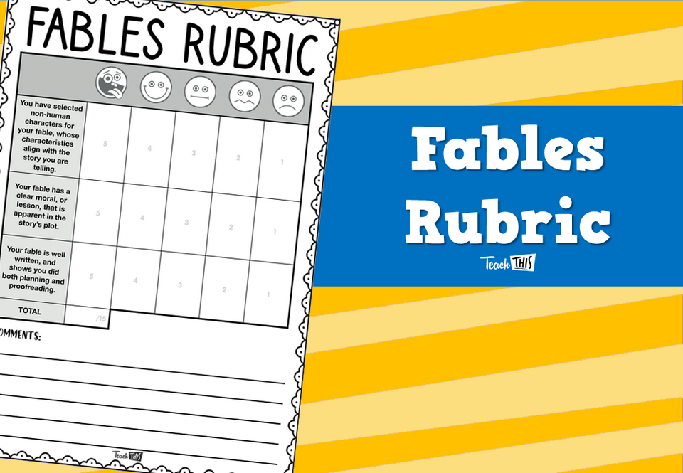 Fables Rubric