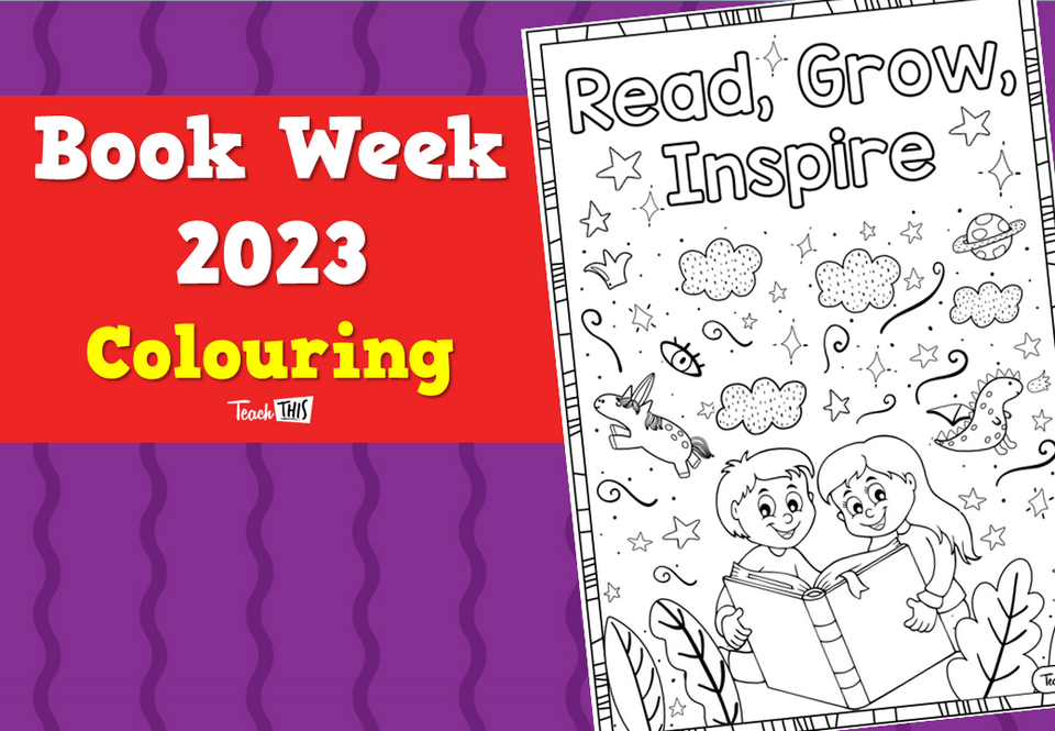 Book Week 2023 - Colouring