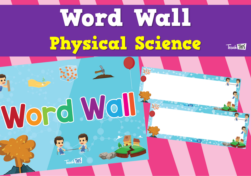 Word Wall - Physical Science