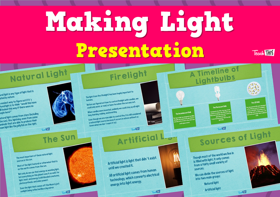 Making Light - Presentation