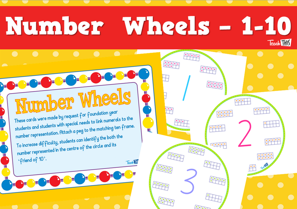 Number Wheels - 1-10