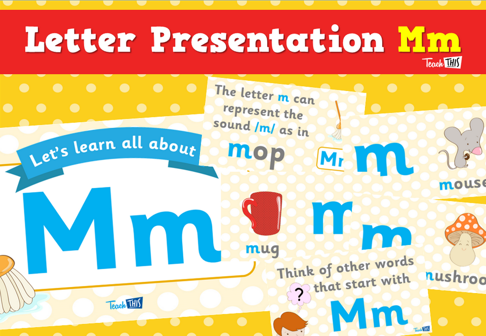Letter Presentation Mm