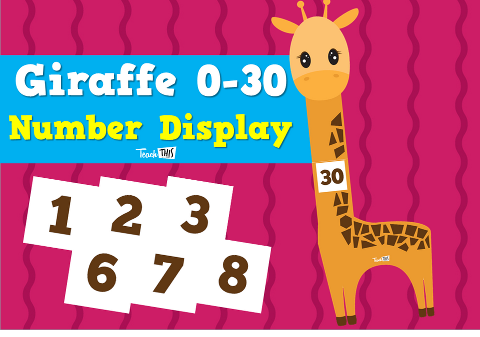 Giraffe 0-30 Number Display