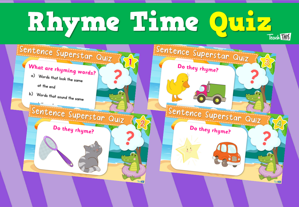 Rhyme Time Quiz