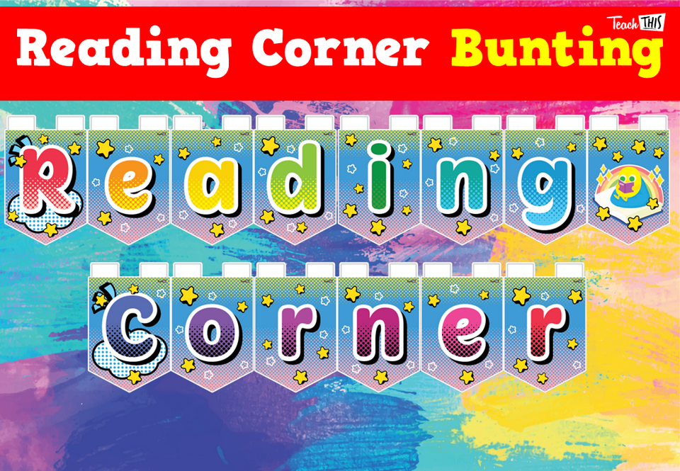 Reading Corner Bunting
