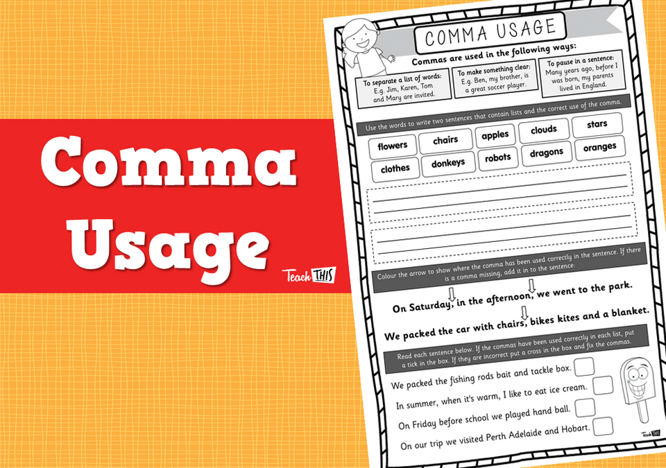 Comma Usage