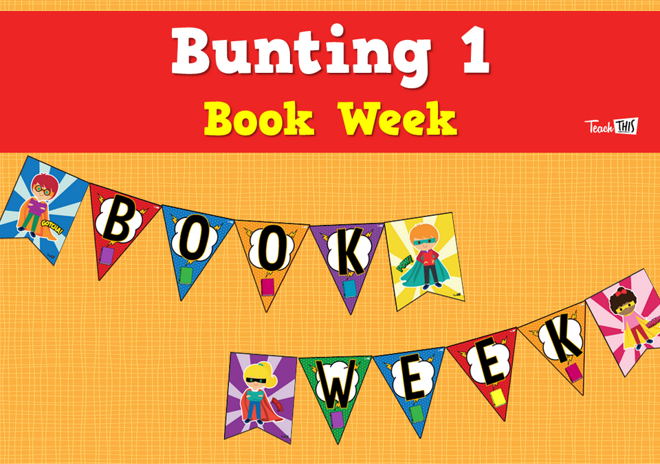 Book Week - Bunting