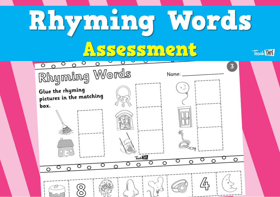Rhyming Words Assessment