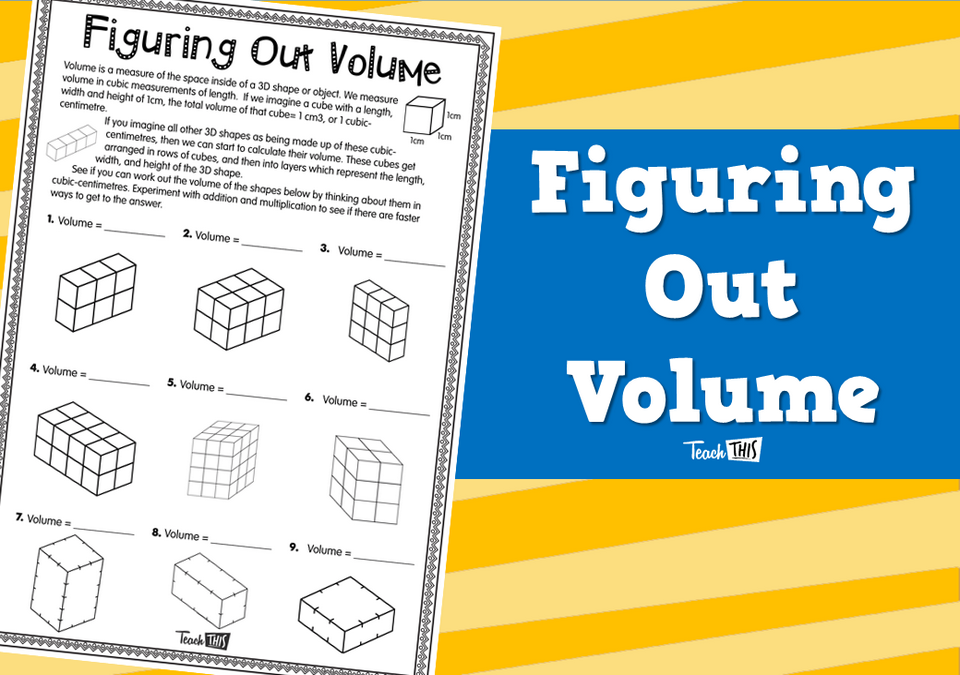 Figuring Out Volume