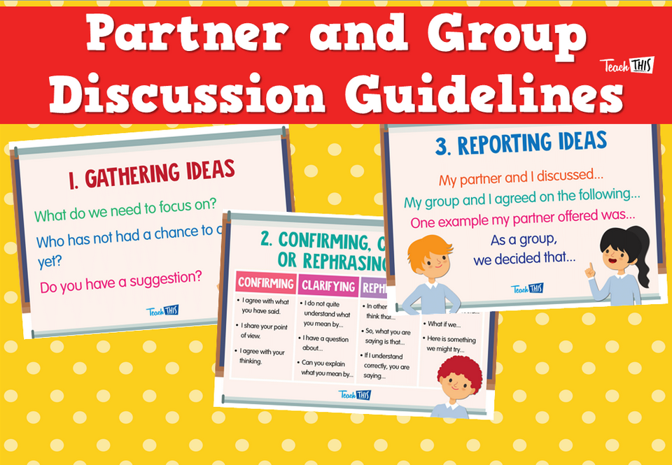 Partner and Group Discussion Guidelines