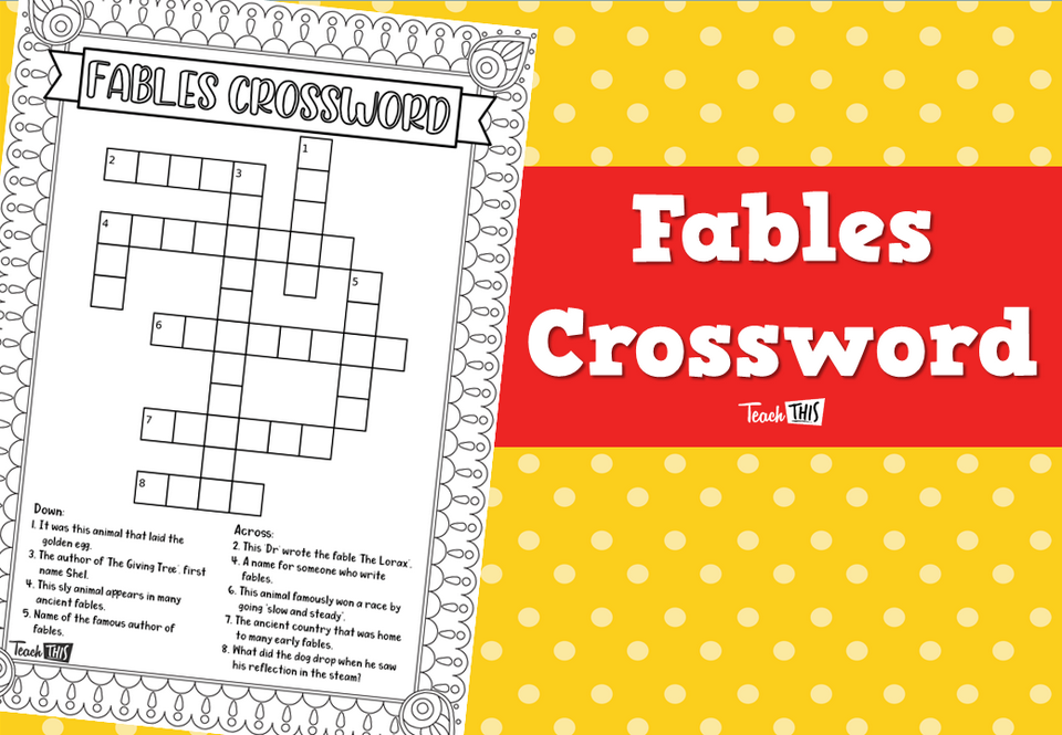 Fables Crossword