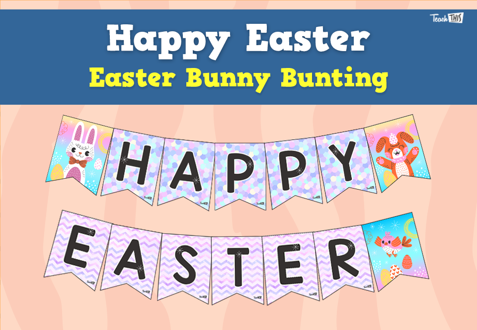 Happy Easter - Bunting