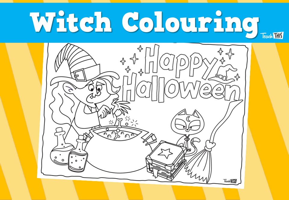 Witch Colouring