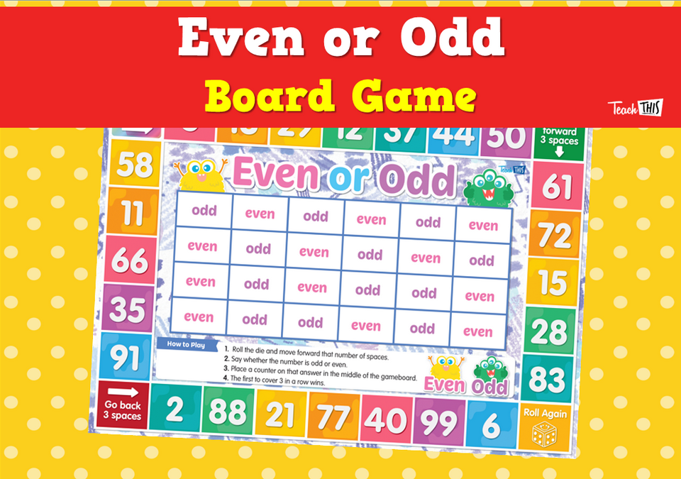 Even or Odd - Board Game