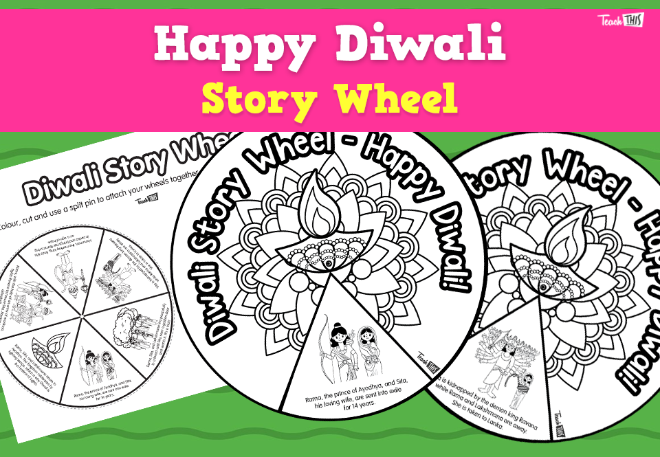 Happy Diwali - Story Wheel