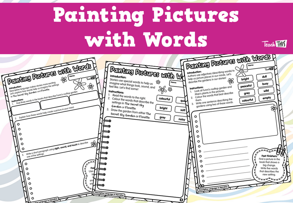 Painting Pictures with Words