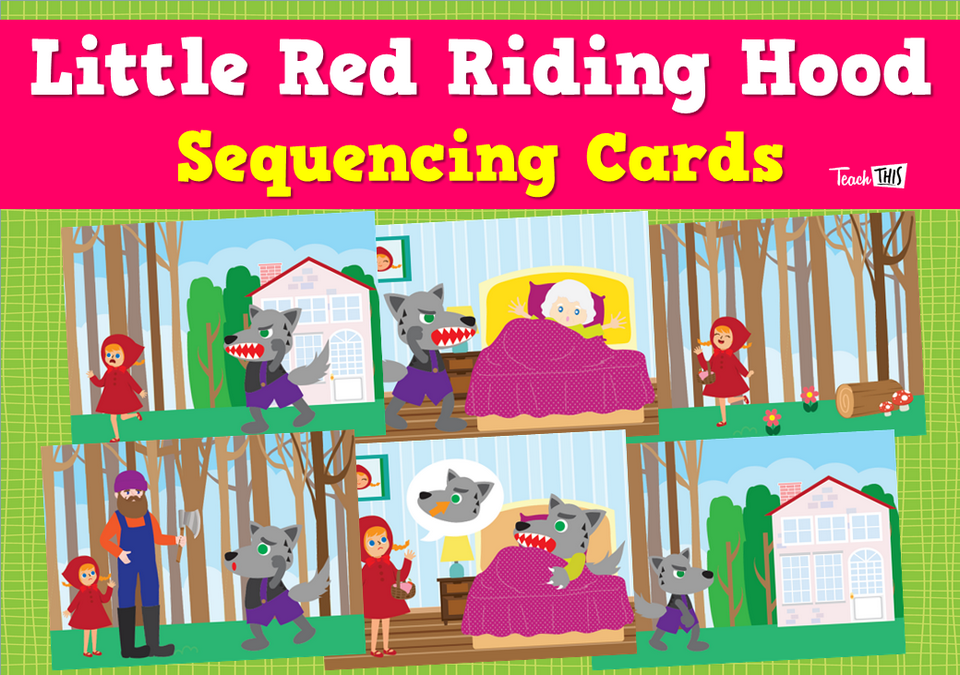 Little Red Riding Hood Sequencing Cards