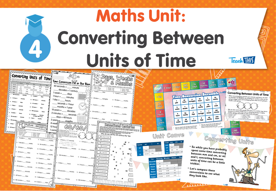 Maths Unit: Converting Between Units of Time
