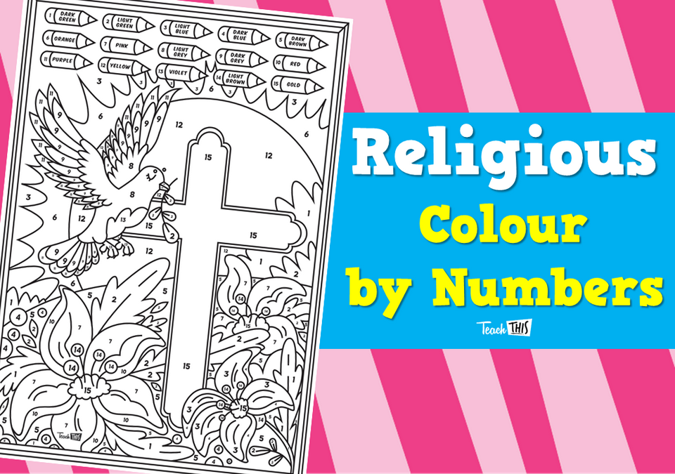 Religious - Colour by Numbers