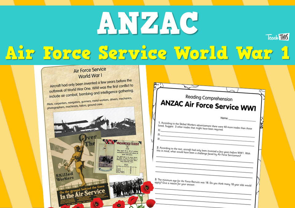 ANZAC Air Force Service World War 1