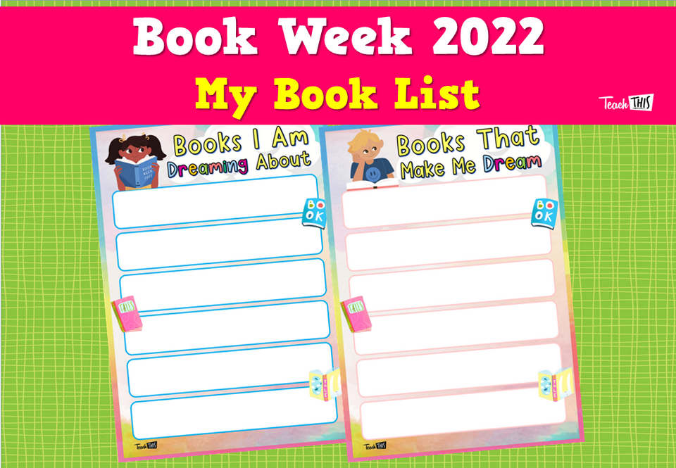 Book Week 2022 - My Book List