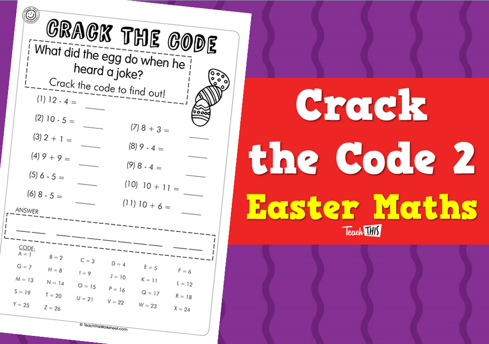 Crack the Code 2 - Easter Maths