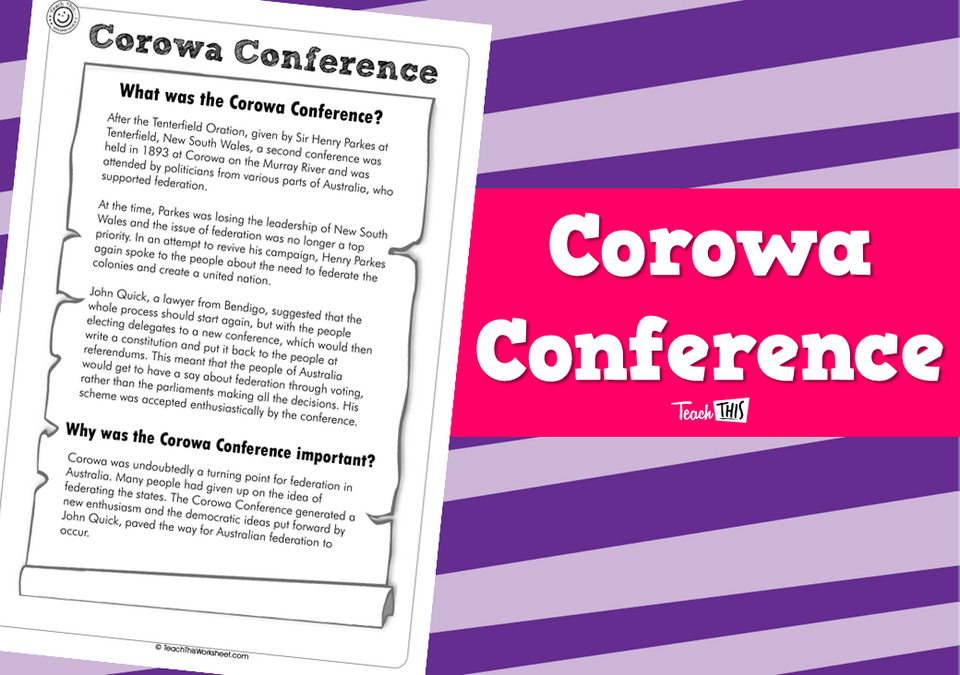 Corowa Conference (2pg)