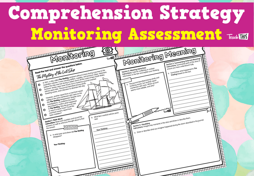 Comprehension Strategy - Monitoring - Assessment
