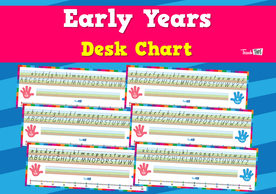 Early Years Desk Chart