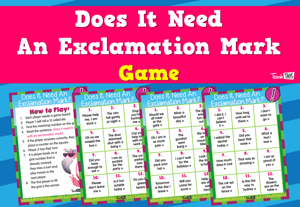 Does It Need An Exclamation Mark? - Game