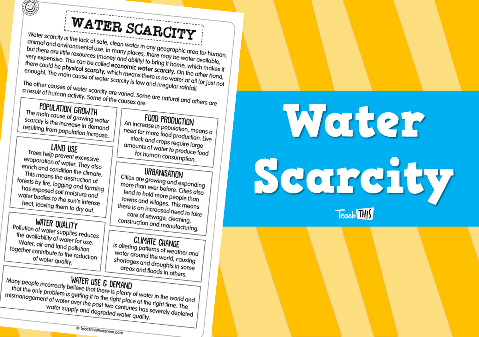 Water Scarcity (2pg)