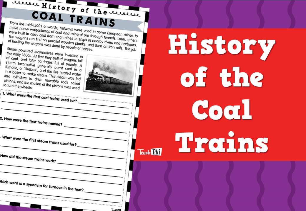 History of the Coal Trains
