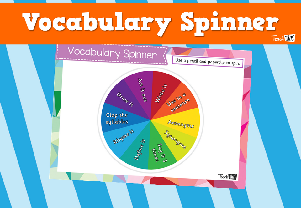 Vocabulary Spinner
