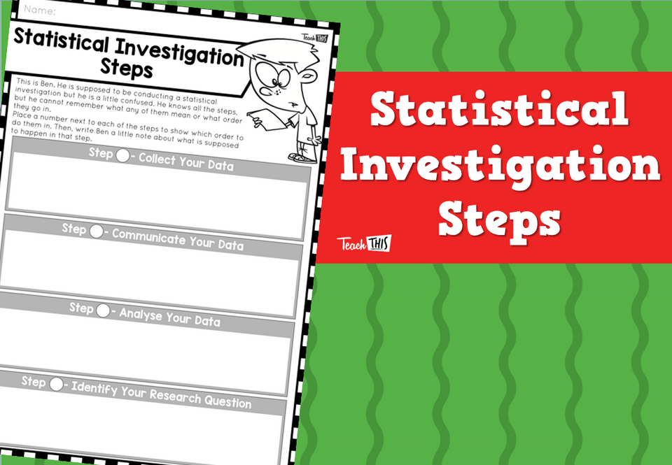 Statistical Investigation Steps