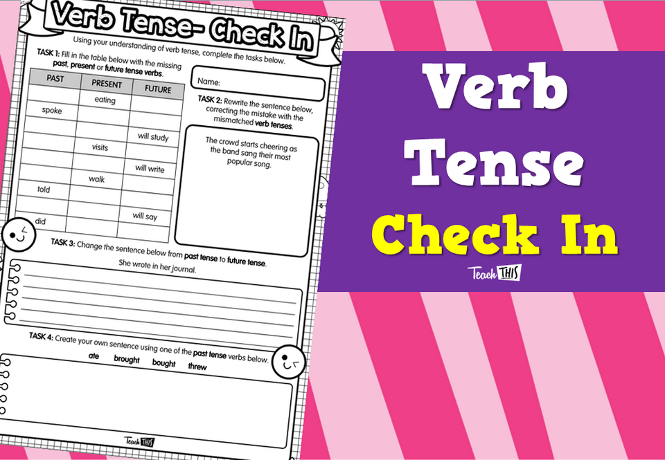 Verb Tense- Check In